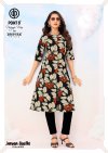 Jeevan Sathi Vol 4 By Deeptex A Line Cotton Printed Kurtis 